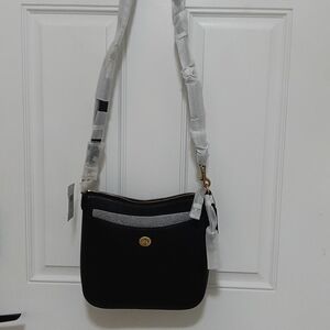 Coach Black Crossbody Bag with Gold Hardware